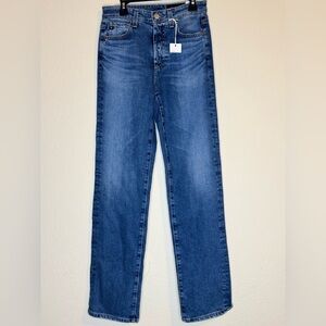 AG Adriano Goldschmied Women's Alexxis Vintage High Rise Straight Jeans
